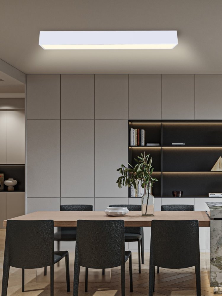 IMMAX NEO CANTO SMART stropní svítidlo 90x15cm, 50W bílé Zigbee 3.0, TUYA