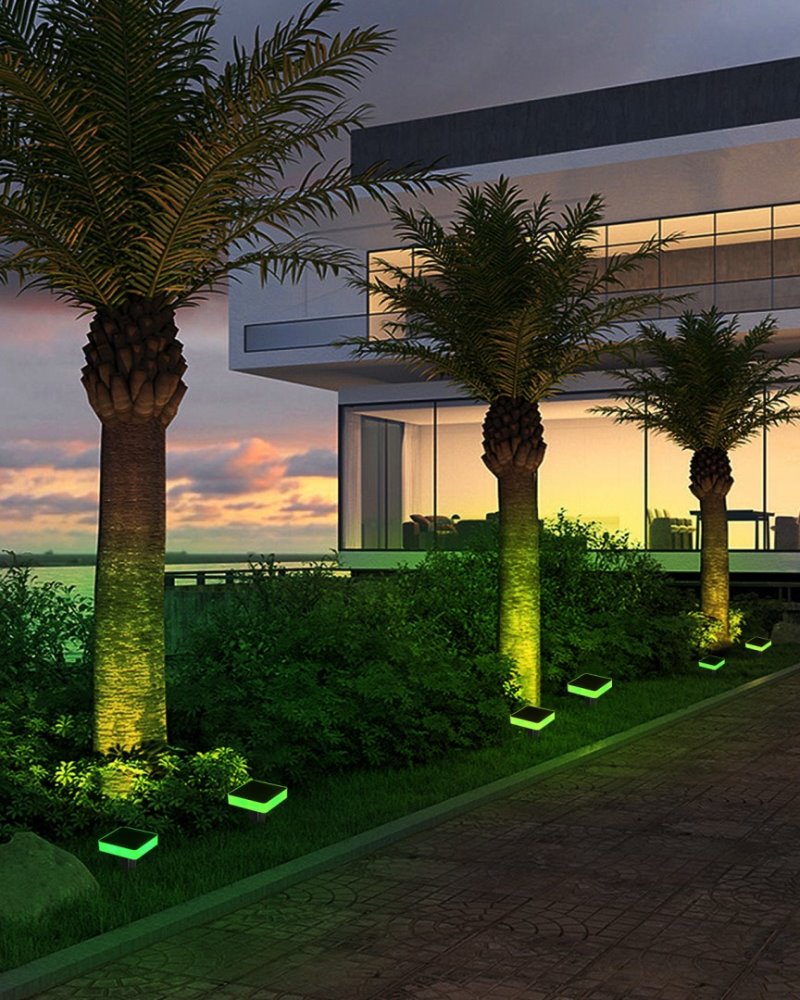 IMMAX NEO LITE SMART solární svítidlo SQUARE, RGB, IP65, BT, TUYA, 2,7W, TUYA