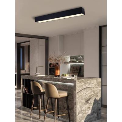 IMMAX NEO CANTO SMART stropní svítidlo 90x15cm, 50W černé Zigbee 3.0, TUYA