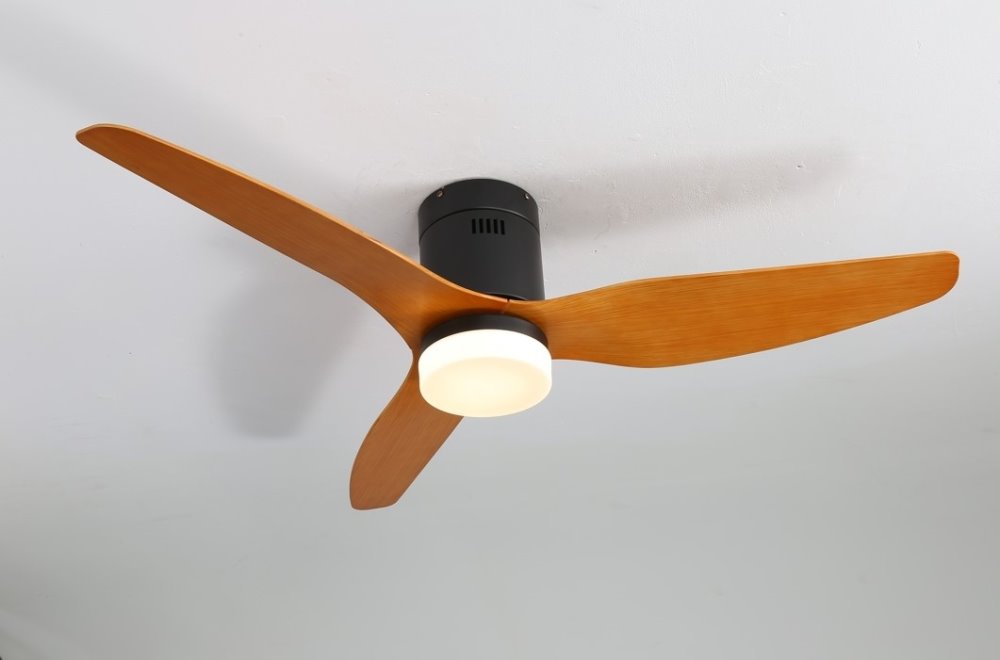 IMMAX NEO LITE VENTO SMART stropní svítidlo s ventilátorem 18W TUYA Wi-Fi hnědo-černé