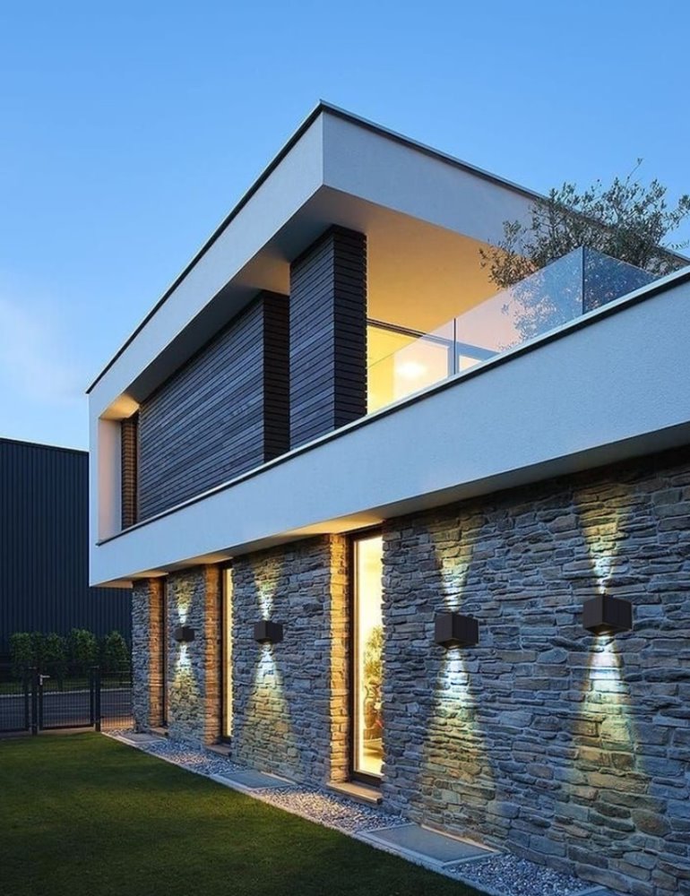 IMMAX WALL-3 venkovní solární nástěnné LED osvětlení se světelným čidlem, 2W