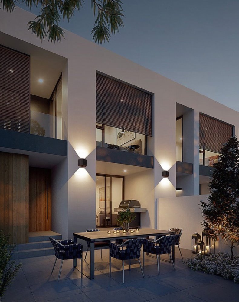 IMMAX WALL-3 venkovní solární nástěnné LED osvětlení se světelným čidlem, 2W