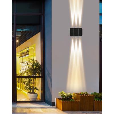 IMMAX WALL-5 venkovní solární nástěnné LED osvětlení se světelným čidlem, 2W