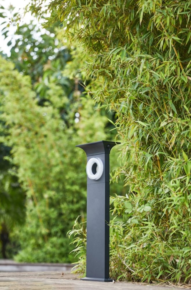 IMMAX NEO LITE ANEL SMART solární svítidlo, zahradní sloupek, CW/W+RGB, IP54, Bluetooth,TUYA