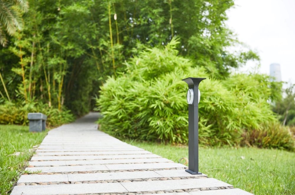 IMMAX NEO LITE ANEL SMART solární svítidlo, zahradní sloupek, CW/W+RGB, IP54, Bluetooth,TUYA