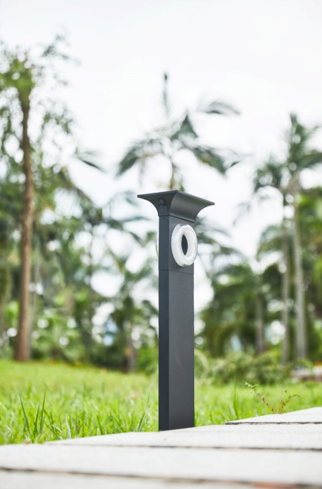 IMMAX NEO LITE ANEL SMART solární svítidlo, zahradní sloupek, CW/W+RGB, IP54, Bluetooth,TUYA