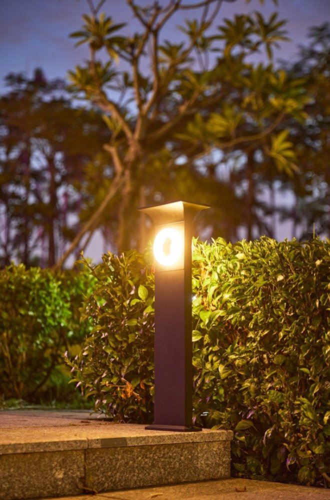 IMMAX NEO LITE ANEL SMART solární svítidlo, zahradní sloupek, CW/W+RGB, IP54, Bluetooth,TUYA