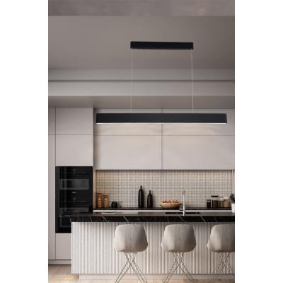 IMMAX NEO MILANO SMART závěsné lineární svítidlo 120cm, CCT 40W/RGB 18W, černé Zigbee 3.0, TUYA