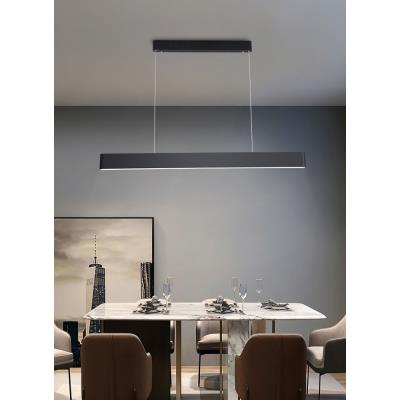 IMMAX NEO MILANO SMART závěsné lineární svítidlo 120cm, CCT 40W/RGB 18W, černé Zigbee 3.0, TUYA