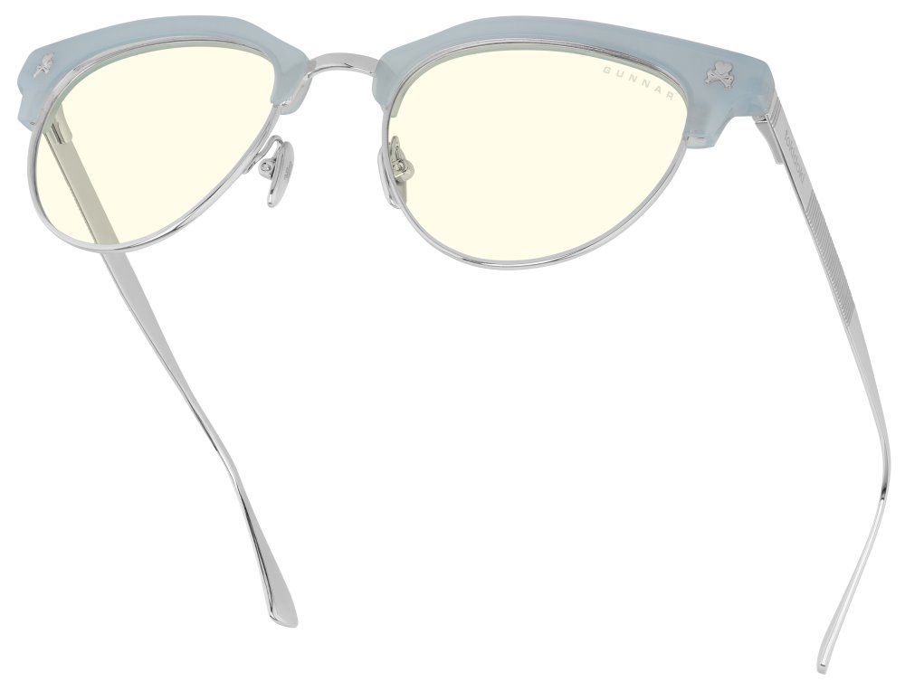 GUNNAR kancelářske/herní brýle CALIFORNIA DREAMIN' BEACH BLUE * čírá  skla * BLF 35  * GUNNAR focus