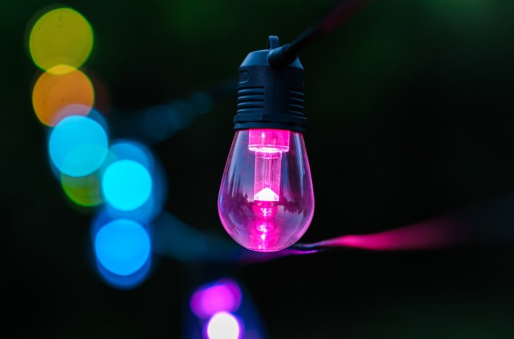 IMMAX NEO LITE SMART venkovní dekorační řetěz girlanda 15W, Wi-Fi, RGB+CCT, IP65, TUYA, 15m