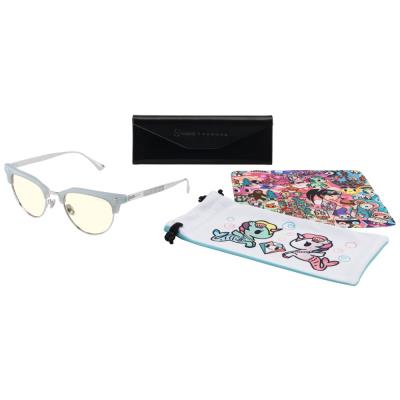 GUNNAR kancelářske/herní brýle CALIFORNIA DREAMIN' BEACH BLUE * čírá  skla * BLF 35  * GUNNAR focus