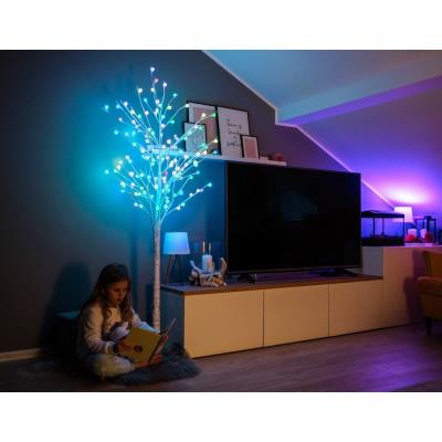IMMAX NEO LITE SMART vánoční LED strom, RGB+CW, Wi-Fi, TUYA, 180cm