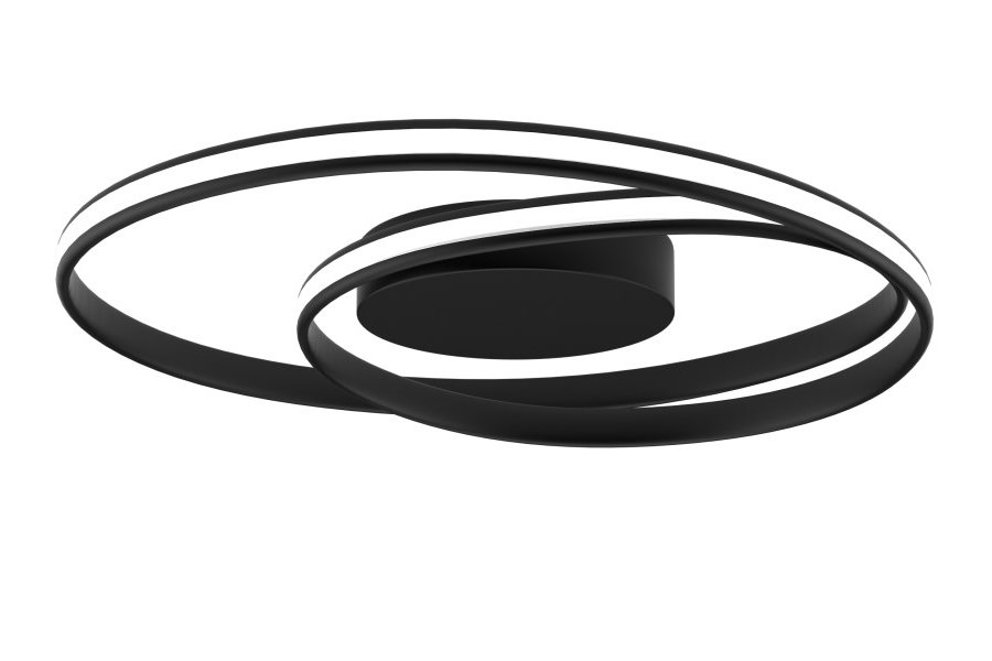 IMMAX NEO ROUND SMART stropní svítidlo D70cm 35W černé Zigbee 3.0, TUYA