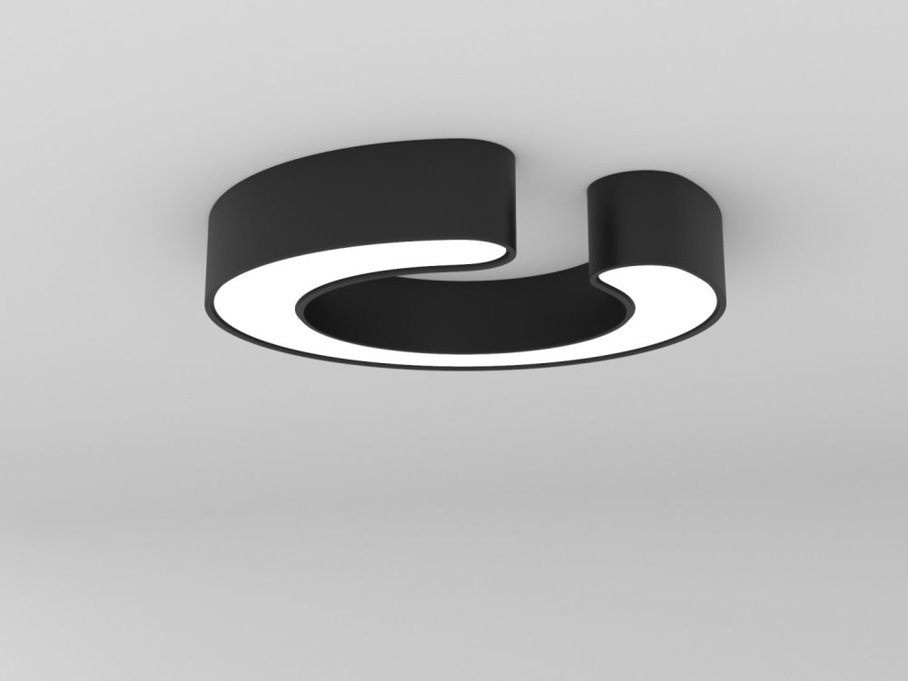 IMMAX NEO CÉČKO SMART stropní svítidlo 60cm 43W černé Zigbee 3.0, TUYA