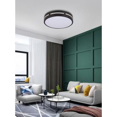 IMMAX NEO LITE PERFECTO SMART stropní svítidlo kruh 40cm, 24W černé TUYA Wi-Fi