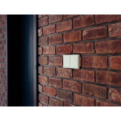 IMMAX NEO SMART vypínač 2-tlačítkový Wi-Fi, 230V, TUYA