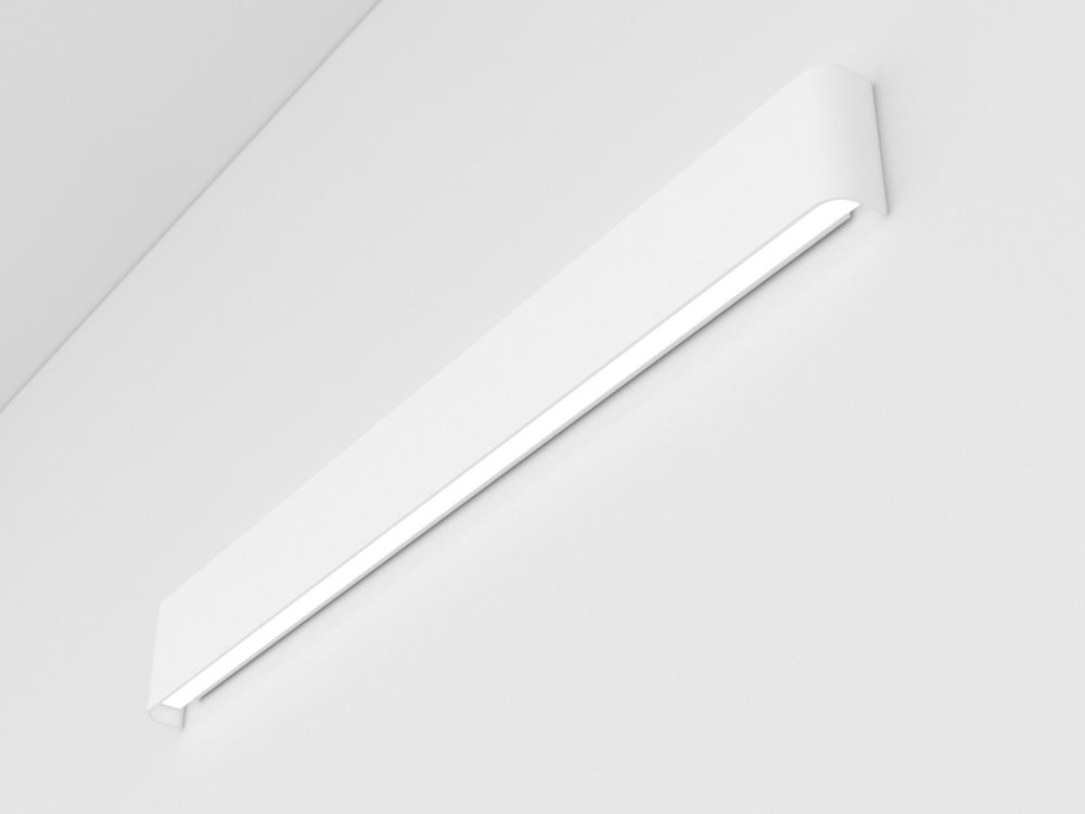 IMMAX NEO LÍNEA SMART nástěnné svítidlo 76cm 40W bílé Zigbee 3.0, TUYA