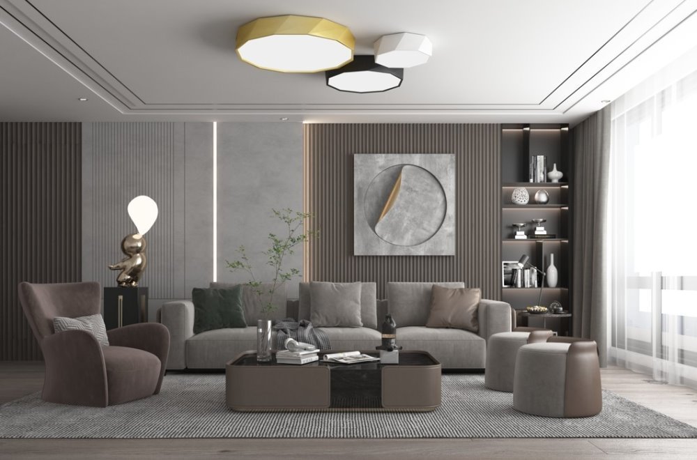 IMMAX NEO DIAMANTE SMART stropní svítidlo 60cm 43W černé Zigbee 3.0, TUYA