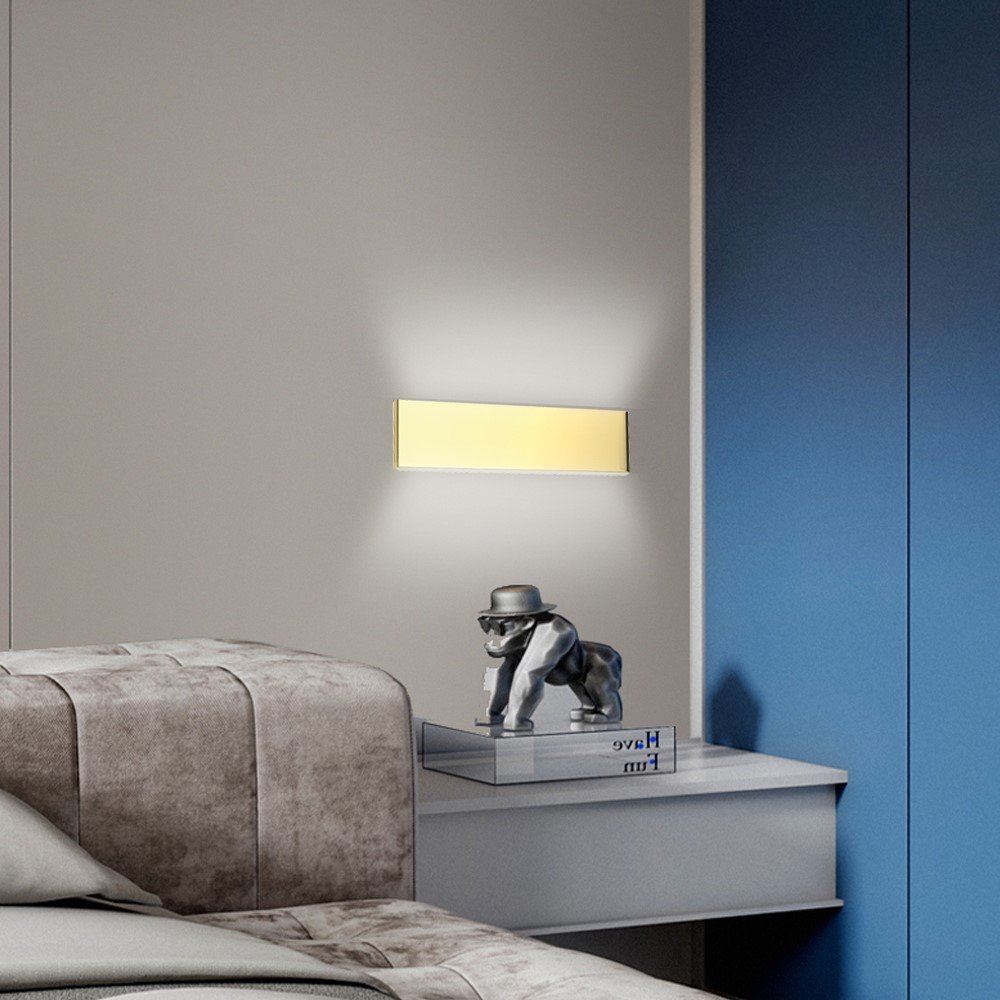 IMMAX NEO LISTON SMART nástěnné svítidlo 29cm 8W zlaté Zigbee 3.0, TUYA