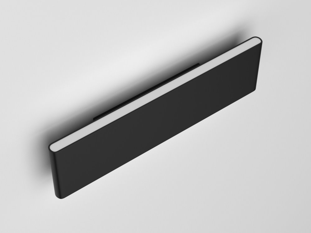 IMMAX NEO LISTON SMART nástěnné svítidlo 29cm 8W černé, TUYA