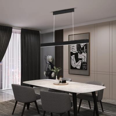 IMMAX NEO LISTON SMART závěsné svítidlo, 118cm 18W černé, TUYA