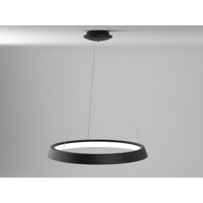 IMMAX NEO LIMITADO SMART závěsné svítidlo 60cm 39W černé, TUYA