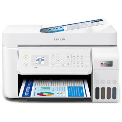Epson EcoTank L5316/ 5760 x 1440/ A4/ MFZ/ LCD/ ITS/ ADF/ 4 barvy/ Wi-Fi/ USB/ 5 let záruka po registraci