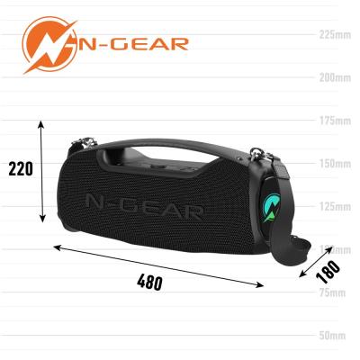 N-GEAR NRG 500/ BT/ 500W/ USB/ LED/ TWS/ IPX5/ 1x MIC