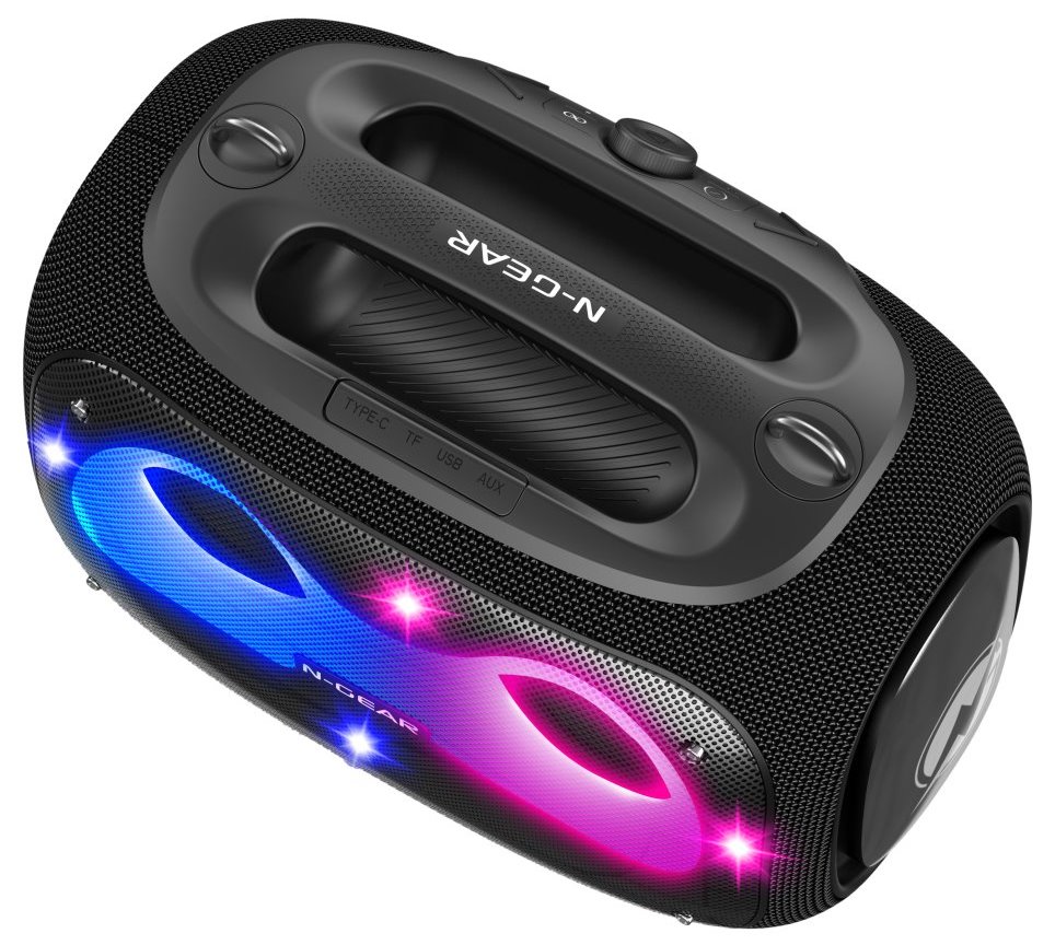 N-GEAR NRG 600/ BT/ 600W/ USB/ LED/ TWS/ IPX5/ 2x MIC
