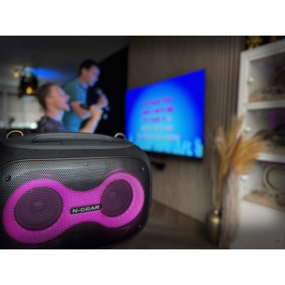 N-GEAR NRG 600/ BT/ 600W/ USB/ LED/ TWS/ IPX5/ 2x MIC