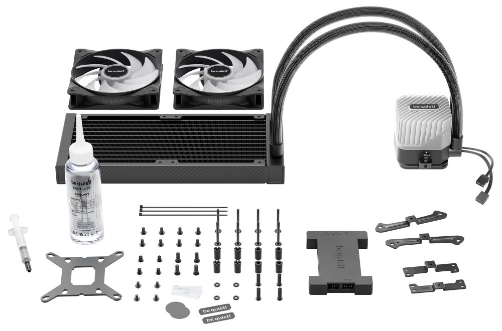 Be quiet! Light Loop vodní chladič CPU ARGB 240mm / 2x120mm / Intel i AMD
