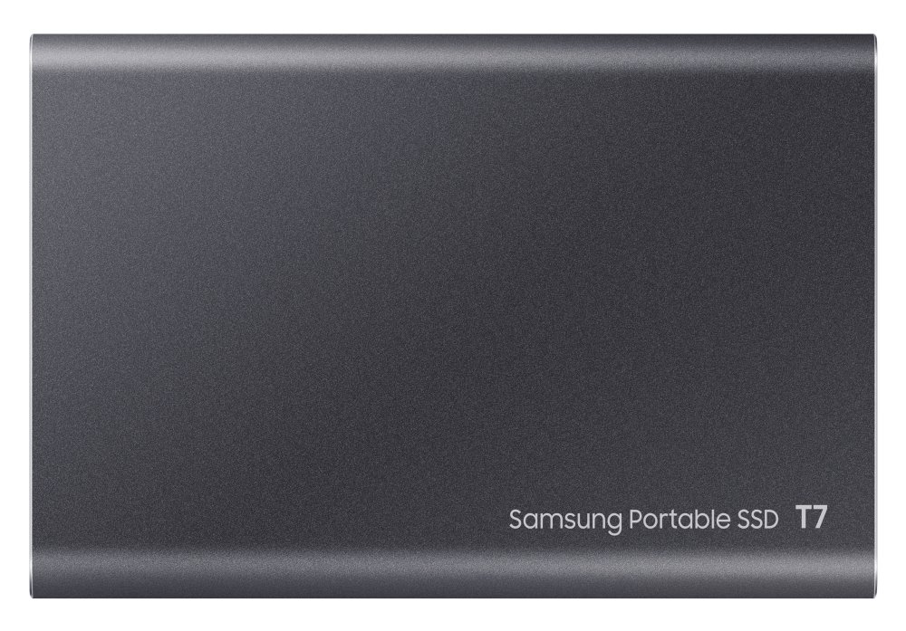 SAMSUNG Portable SSD T7 4TB / USB 3.2 Gen 2 / USB-C / Externí / Šedá