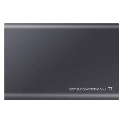 SAMSUNG Portable SSD T7 4TB / USB 3.2 Gen 2 / USB-C / Externí / Šedá