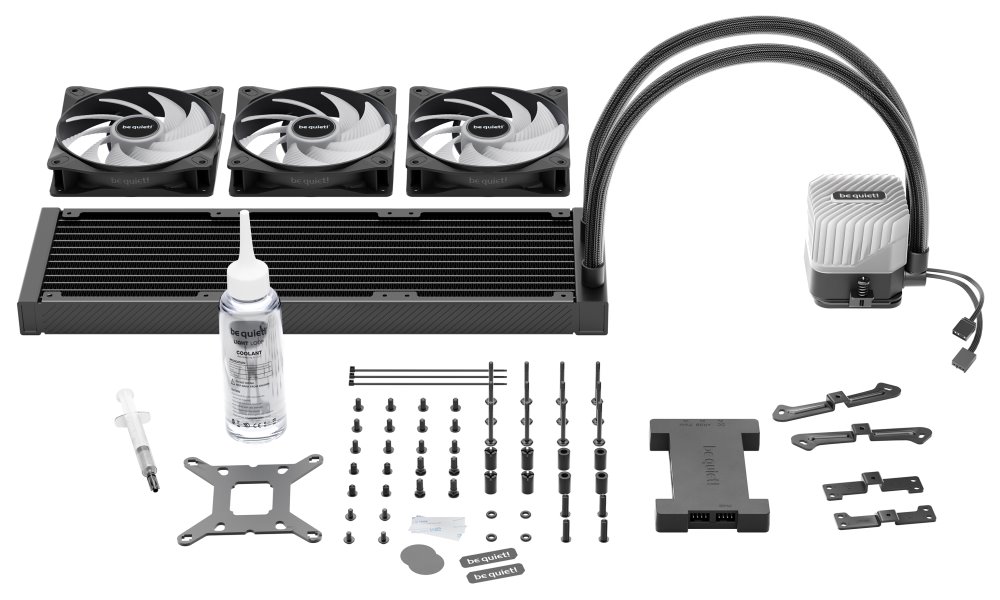Be quiet! Light Loop vodní chladič CPU ARGB 360mm / 3x120mm / Intel i AMD