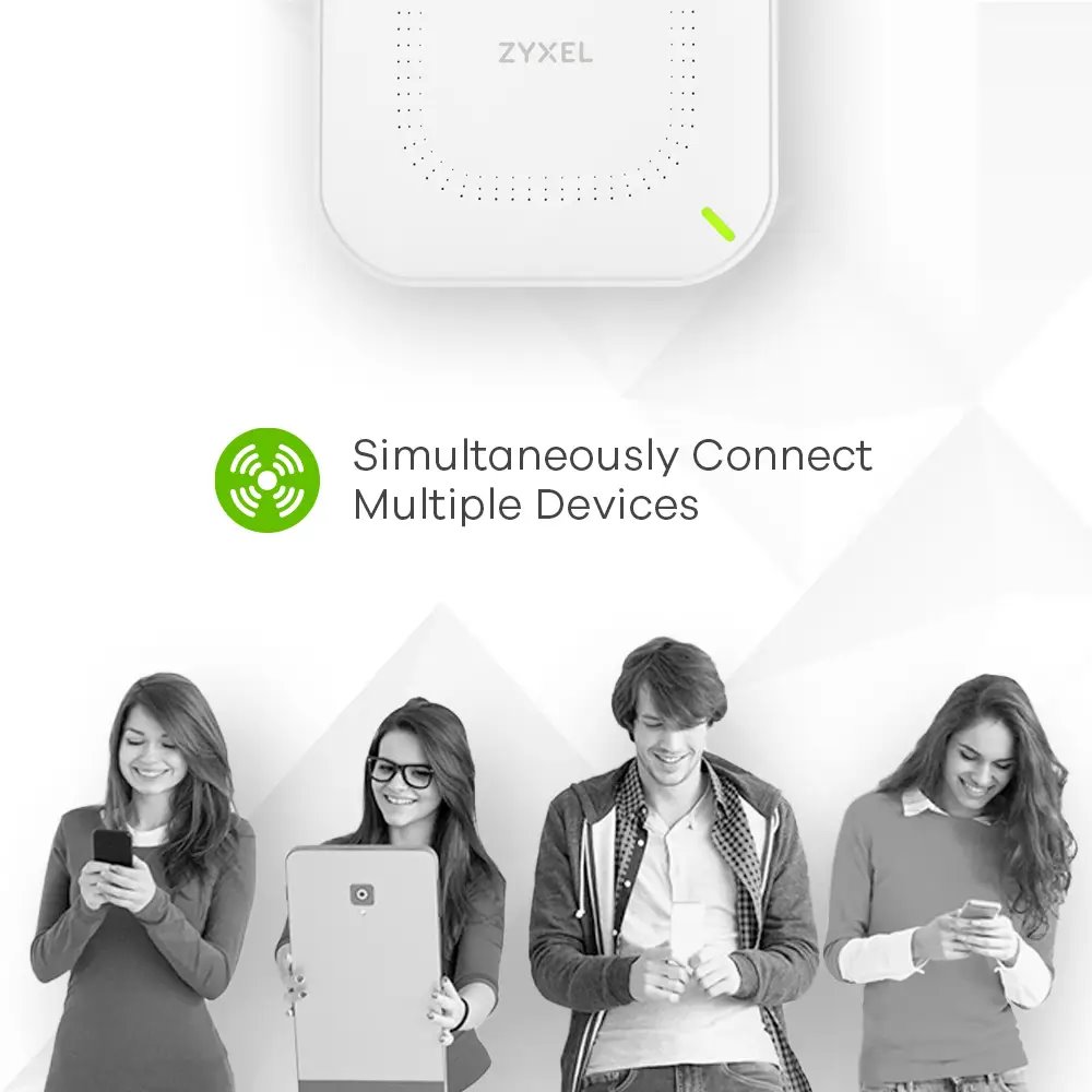 Zyxel NWA50AXPRO Standalone / NebulaFlex Wireless Access Point,  2.5GB LAN Port, 2x2:3x3 MU-MIMO