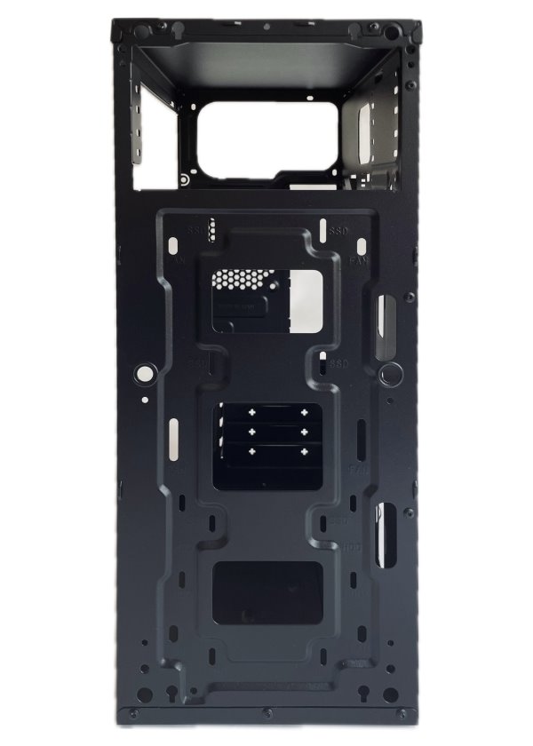 EUROCASE MidT ML N6-550B / bez zdroje / 2x USB 3.0  / USB-C / černá