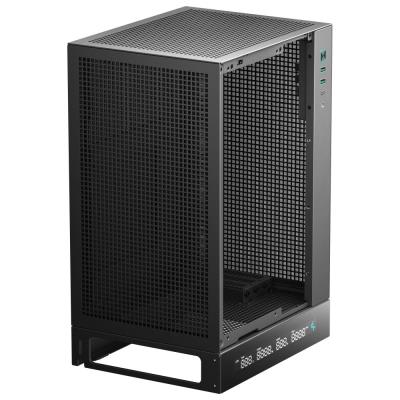 DEEPCOOL skříň CH170 Digital / vertikální miniITX / 2xUSB 3.0 / USB-C / černá