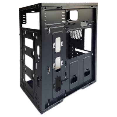 EUROCASE MidT ML N6-550B / bez zdroje / 2x USB 3.0  / USB-C / černá