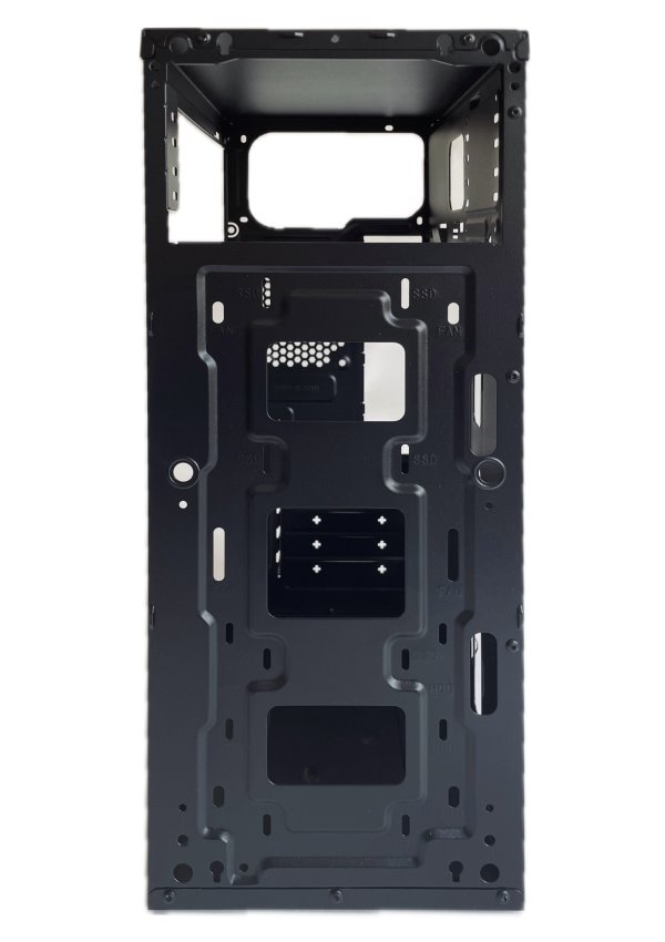 EUROCASE MidT ML N6-530B / bez zdroje / 2x USB 3.0  / USB-C / černá