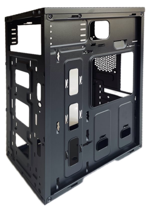 EUROCASE MidT ML N6-530B / bez zdroje / 2x USB 3.0  / USB-C / černá