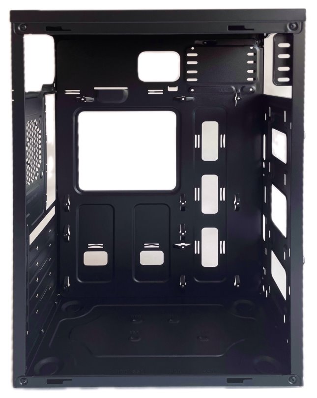 EUROCASE MidT ML N6-530B / bez zdroje / 2x USB 3.0  / USB-C / černá