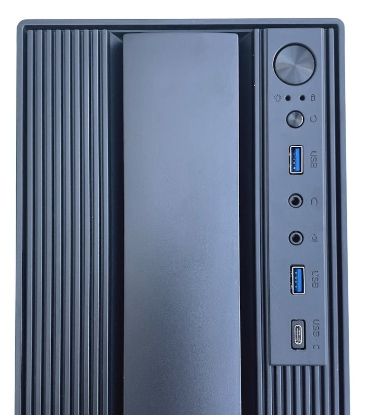 EUROCASE MicroT MC MF-300B / bez zdroje / 2x USB 3.0  / USB-C / černá