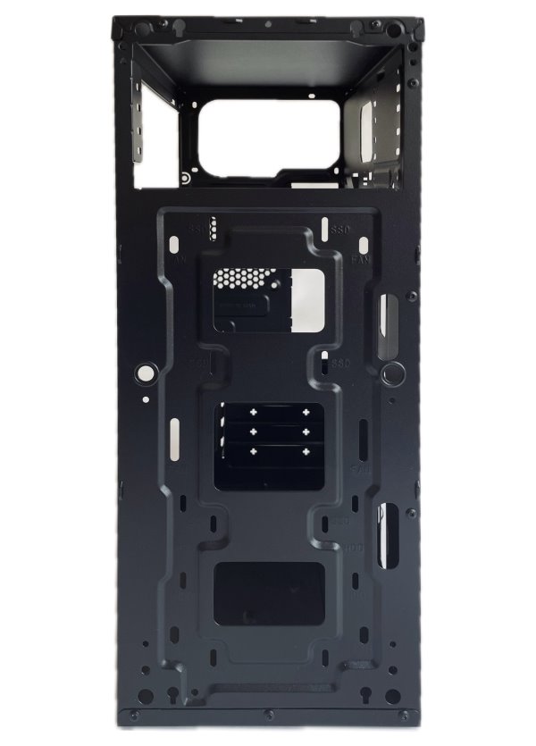 EUROCASE MidT ML N6-500B / bez zdroje / 2x USB 3.0  / USB-C / černá