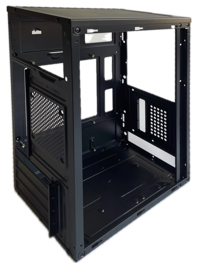 EUROCASE MicroT MC MF-320B / bez zdroje / 2x USB 3.0  / USB-C / černá