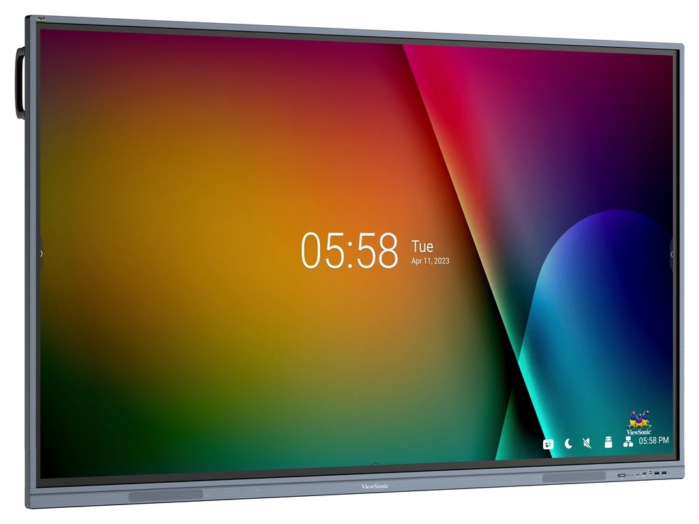 ViewSonic Multi Touch Display IFP6533-G/ 65"/ UHD/450nits, 5000:1, 8G RAM/128GB/HDMI/VGA/USB-C /RJ45 x2, RS232 x1, Grey