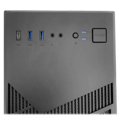 EUROCASE MidT ML N6-560B / bez zdroje / 2x USB 3.0 / USB-C / černá