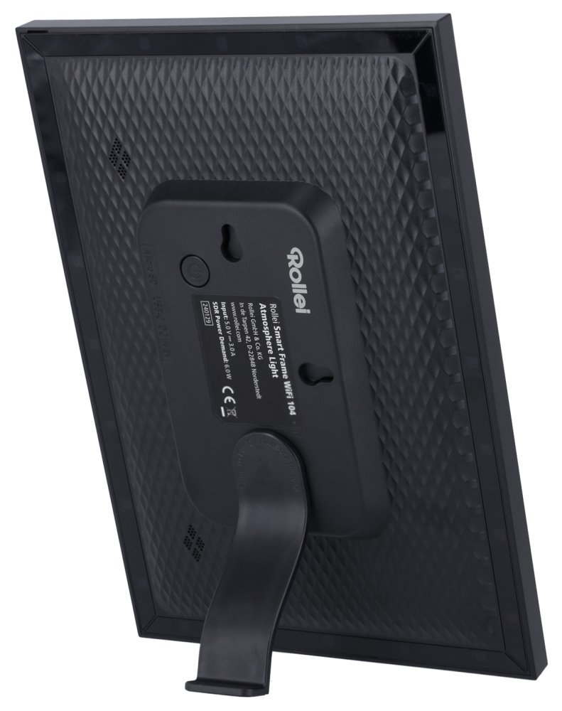 Rollei fotorámeček WiFi 104/ úhlopříčka 10.1"/ 8GB/ 2W/ Frameo APP/ LED/ Černý