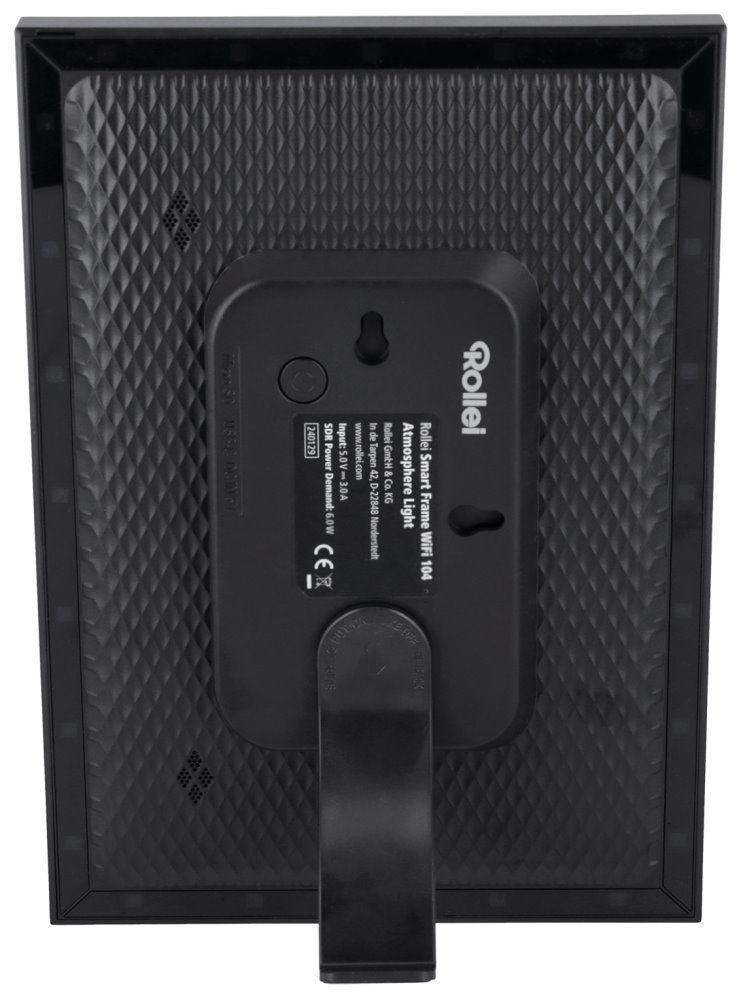 Rollei fotorámeček WiFi 104/ úhlopříčka 10.1"/ 8GB/ 2W/ Frameo APP/ LED/ Černý