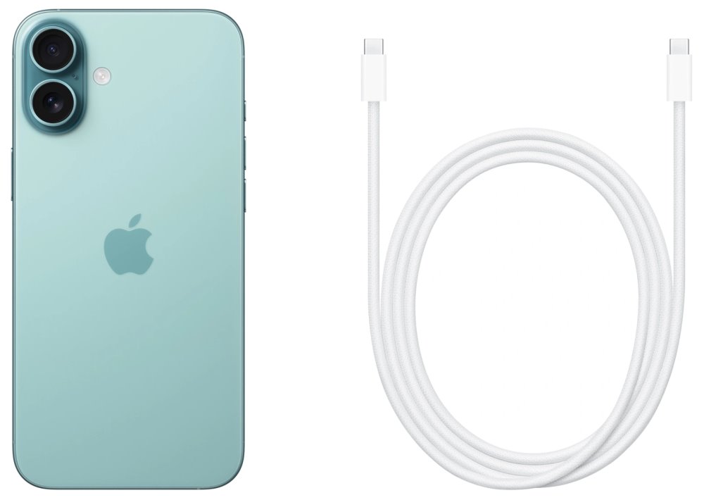 Apple iPhone 16 Plus 256GB Modrozelená